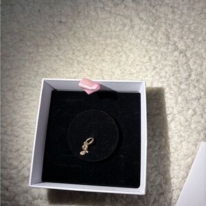 Gold Initial Pendant Charm